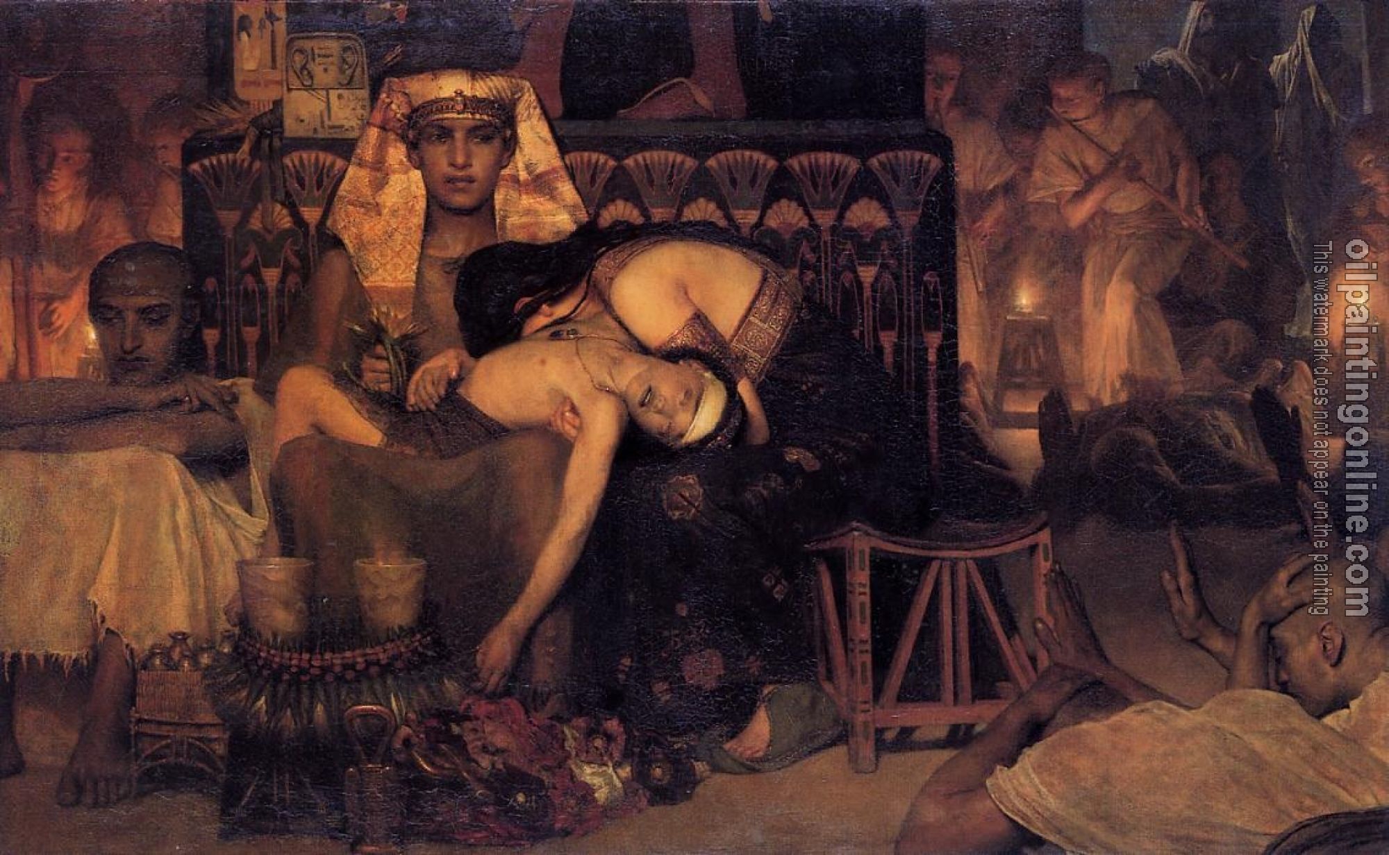 Alma-Tadema, Sir Lawrence - The Death of the First Born
